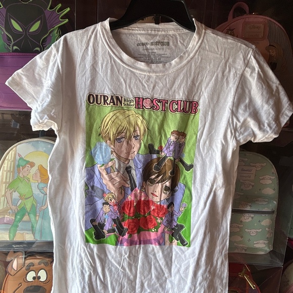 Hot Topic Ouran Hight School Host Club XL T-Shirt Women Juniors - Picture 1 of 12